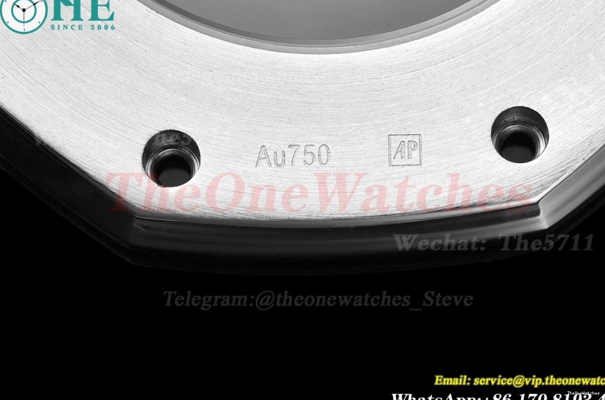 41mm Royal GDF LE SS Dial Oak 15400 MY8215 Black 0425